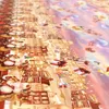 Tischdecke Wachstuch Weihnachten Rot Robust Wasserabweisend Produktbild-Vorschau 4