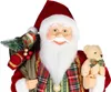 Décoration MagicHome Noël, Pere Noël, avec cadeau et ours, Voir les images du produit 2