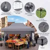 COSTWAY Pop up Pavillon 3x4,5m, Faltpavillon wasserdicht Produktbild-Vorschau 6