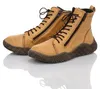 Gemini : Bottines à lacets jaunes pour femmes, chaussures Voir les images du produit 10