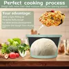 Pizzaballenbox mit Deckel 4er Set, Platzsparend Pizzateig Produktbild-Vorschau 2