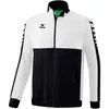 Erima Six Wings Präsentationsjacke Schwarz/Weiß Produktbild-Vorschau 4