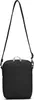 A black crossbody bag with a gray handle is shown against a white background. Anteprima dell’immagine prodotto
