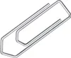 Q-Connect® KF01312 Fermalettere, metallo, 32 mm, zincato, Anteprima dell’immagine prodotto 1