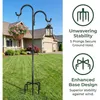 Schäferhaken Garten Doppelhaken 193cm Schmiedeeisen Schwarz Produktbild-Vorschau 6