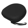 A black headphone case is shown against a white background. Voir les images du produit