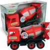 Betoniarka MIDDLE TRUCK czerwono-czarna w pudełku Podgląd zdjęcia produktu 5