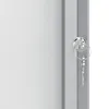 Vitrine d'affichage avec porte rabattable 12x A4 blanc NOBO Voir les images du produit 9