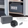 Möbeltresor mit einem Elektronikschloss von HMF mit den Maßen 31 x 20 x 20 cm in Anthrazit Produktbild-Vorschau