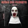Nonnenmaske Halloween Latex Schreckhaft Realistische Nonne Produktbild-Vorschau 6