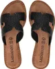Lazamani Flor Damen Leder-Pantoletten Black Größe 39 Produktbild-Vorschau 12