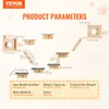 Étagères pour chats VEVOR à fixer au mur, étagères murales Voir les images du produit 7