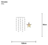 Star Trading Curtain, Leichte Dekorationskette, Produktbild-Vorschau 4