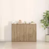 vidaXL Mobile bar con 2 ripiani, effetto legno artigianale, Anteprima dell’immagine prodotto 4