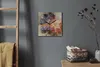 Coloray Uhr auf Leinwand 30x30 cm Wand Uhr Dekoration Produktbild-Vorschau 4