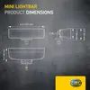 HELLA mistlamp 1FB 358 176-211, afmetingen: 157mm x 50mm x Productafbeelding-voorbeeld 15