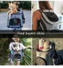 Borse trasportatore gatto animale traspirante viaggio Anteprima dell’immagine prodotto 2