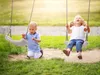 AXI Double Metal Swing, 3 lat(a), Stal, 25,3 kg, Czarny Podgląd zdjęcia produktu 7