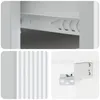 Cabinet de chevet mural avec tiroir Blanc 33 x 34,5 x 20 cm Voir les images du produit 7