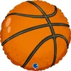 Basketball-Folienballon - 46 cm Produktbild-Vorschau 1