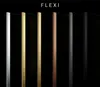 Rea Walk-in Douchewand Flexi Transparent / Brush Copper 140 Productafbeelding-voorbeeld 9
