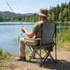 COSTWAY, skladacia turistická stolička XXL, nosnosť 200 kg, Náhľad obrázku produktu 8