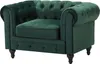 BELIANI Sofa Set Dunkelgrün Samtstoff Sizgruppe Produktbild-Vorschau 8