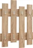 Wandgarderobe ‘Raseborg’ mit 16 Haken 60 x 80 cm Eicheoptik Produktbild-Vorschau 2