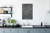 MuchoWow® Poster Hattingen - Stadtplan - Blau - Karte - Produktbild-Vorschau 3
