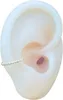 925 Sterling Silber verdrehte Ohrmanschette Ear Cuff Produktbild-Vorschau 2