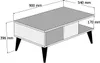 Skye Decor, Lidya, Couchtische, Nussbaum, Produktbild-Vorschau 3
