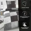 Warme Winter Microfaser Thermo Fleece Bettwäsche 135x200 Produktbild-Vorschau 3