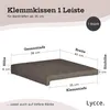 Lycce Bankauflage Klemmkissen 1 Leiste, Sitzkissen Produktbild-Vorschau 6