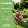 Tmavě zelený flexibilní dřevěný plot 200 x 20 cm – Zahradní Náhled obrázku produktu 3