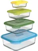 Joseph Joseph Nest Storage 4dílná sada sklenic s víkem Náhled obrázku produktu 2