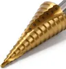 Wiltec HSS Stufenbohrer titanbeschichtet, 4-32 mm, Schaft Ø Produktbild-Vorschau 3