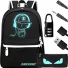 Kruzzel 19374 USB leuchtender Rucksack Produktbild-Vorschau 1