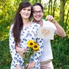 Mr. & Mrs. Panda Schild Otter Herz DIN A5 - Grau Pastell - Produktbild-Vorschau 4