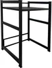 Waschmaschinenregal 74x65x111cm Schwarz | Regal Gestell für Produktbild-Vorschau 11