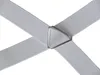 Hosenträger mit Karabinerhaken und Metallkreuz Produktbild-Vorschau 3