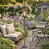 Gartenlaterne "Vintage" aus Metall in kupfer / grau, XXL Produktbild-Vorschau 1