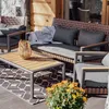 Tuinset TEXAS, bestaande uit een bank, fauteuils en een Productafbeelding-voorbeeld 10