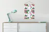 MuchoWow® Textilposter Muster - Blätter - Flamingo 60x90 cm Produktbild-Vorschau 3