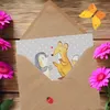 Mr. & Mrs. Panda Klappkarte Logopädin Superkraft - Grau Produktbild-Vorschau 3