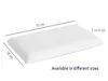 Kinderkissen Komfort 6 CM 90X35 Viscoelastich. Abnehmbar Produktbild-Vorschau 3