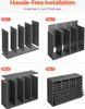 Organiseur littéraire SucceBuy en bois, 36 compartiments, Voir les images du produit 6