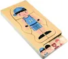 Drevené vrstvené puzzle montessori bodybuilding boy Náhľad obrázku produktu 19