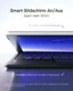 A close-up of a laptop keyboard and screen, with marketing text overlay. Produktbild-Vorschau