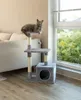 lionto Arbre à chat, 85 cm Arbre à chat & de jeu compact Voir les images du produit 2
