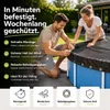 Poolabdeckplane rund schwarz – 200 g/m² Solar Poolabdeckung Produktbild-Vorschau 4